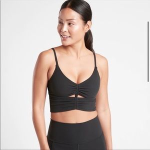 Athleta Cinch Longline Bra